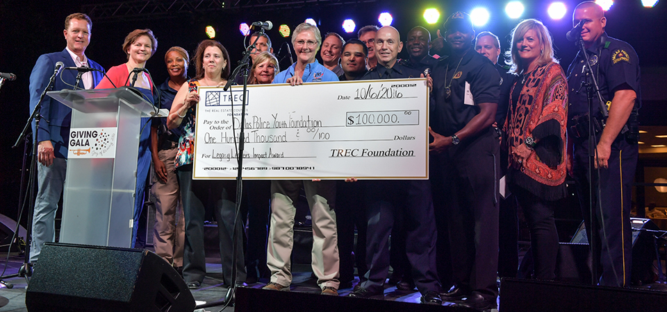 TREC Contributes $100,000 to Dallas Police Youth Foundation